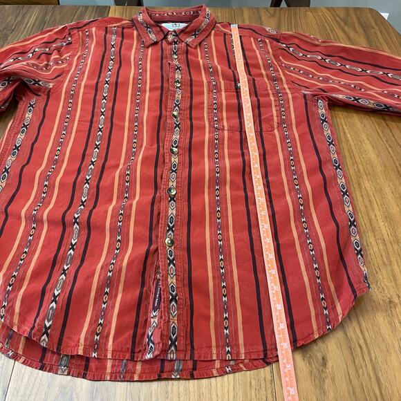 Territory Ahead Button Shirt Size L Rustic Western - Picture 8 of 11